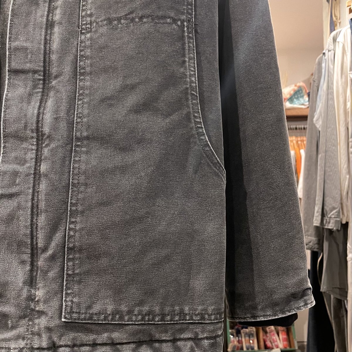 Carhartt トラディショナルコート ダック地 ブラック ワーク Carhartt トラディショナルコート ダック地 ブラック ワーク