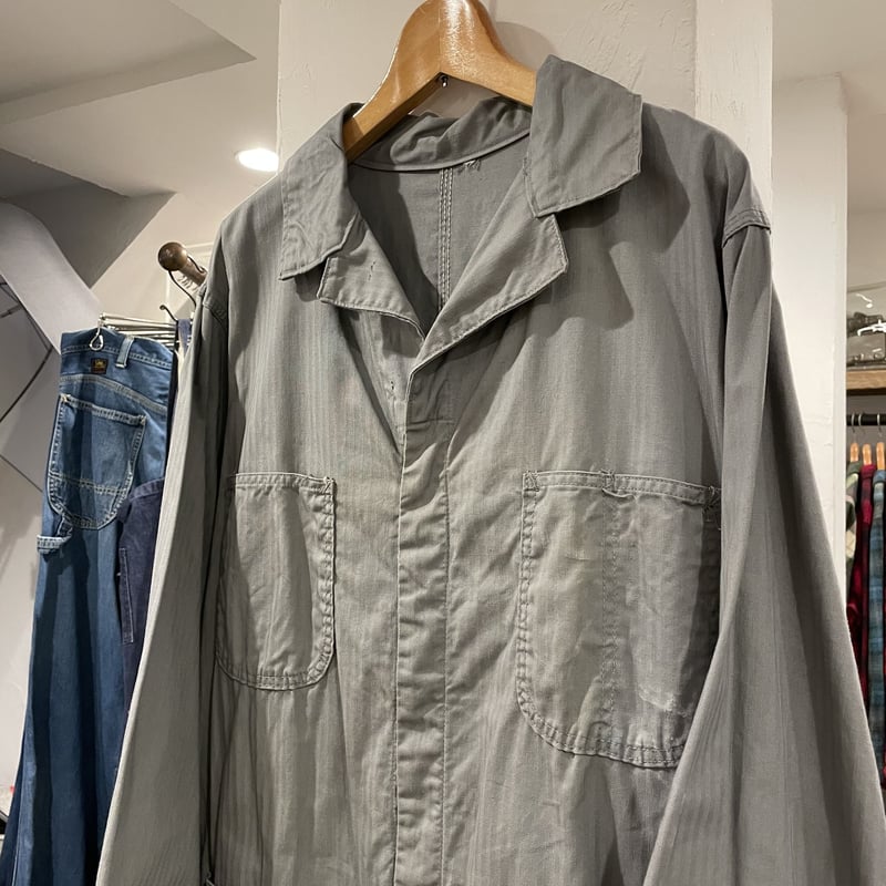 50's REDKAP レッドキャップ　ヘリンボーンショップコート RED KAP/別注 SHOP COAT｜Daytona Park(FREAK'S STORE公式通販)