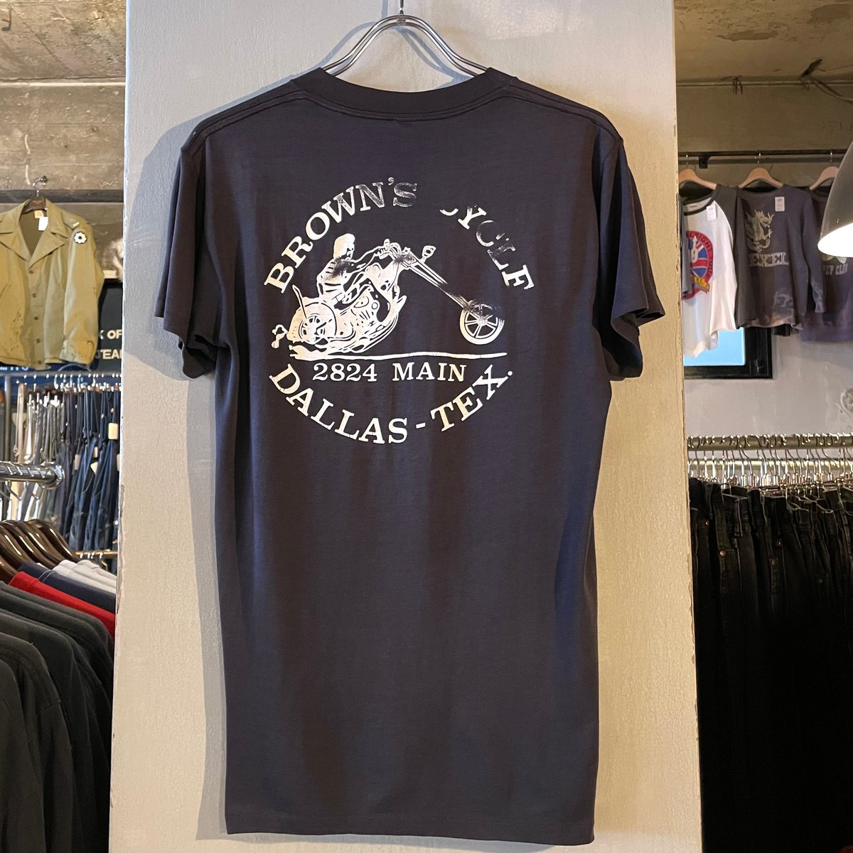 80s 3D EMBLEM HARLEY-DAVIDSON S/S Tシャツ ハーレーT US