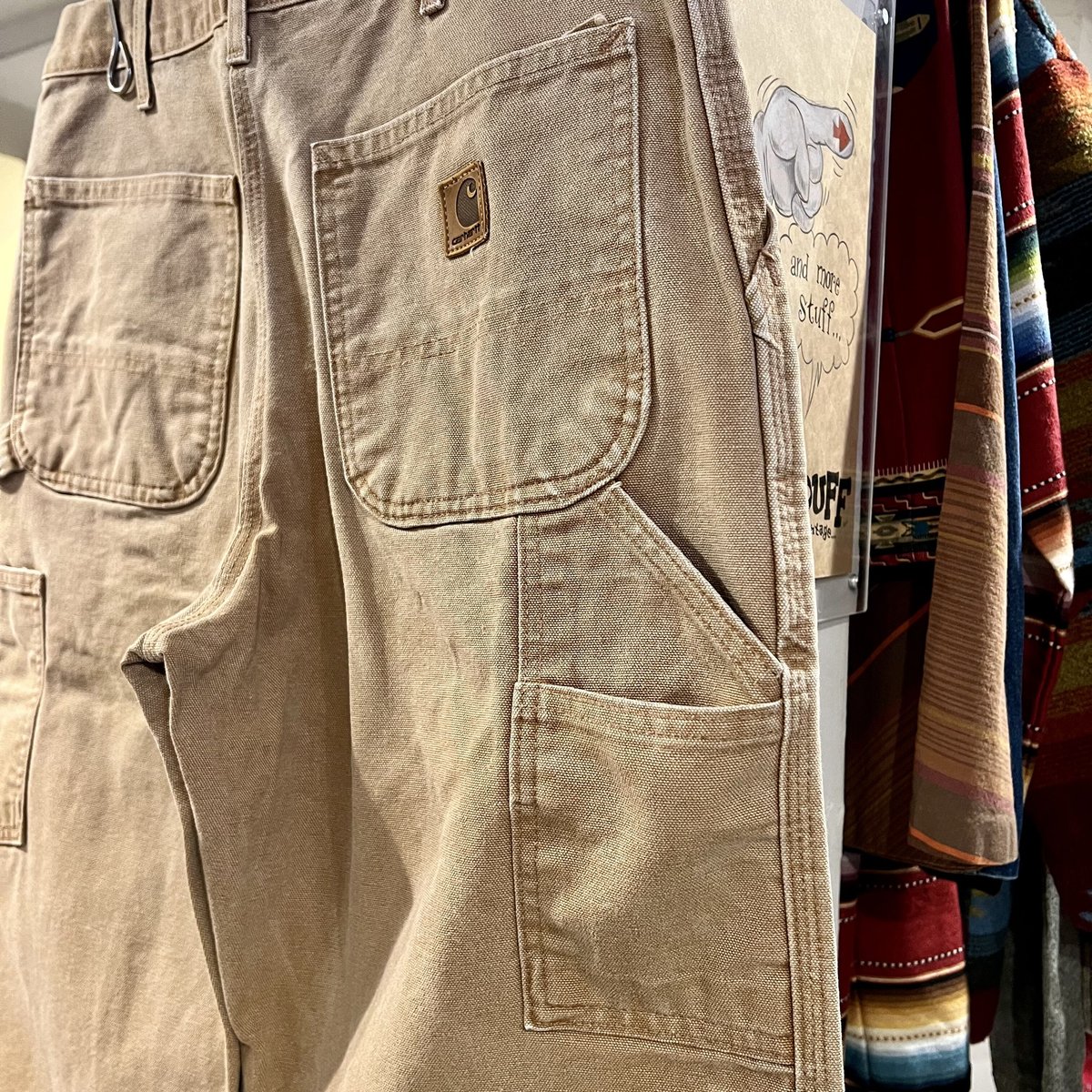 500円引きクーポン】 38×32 カーハート ワークパンツ ブラウン ダック 500円引きクーポン】 38×32 カーハート ワークパンツ ブラウン ダック