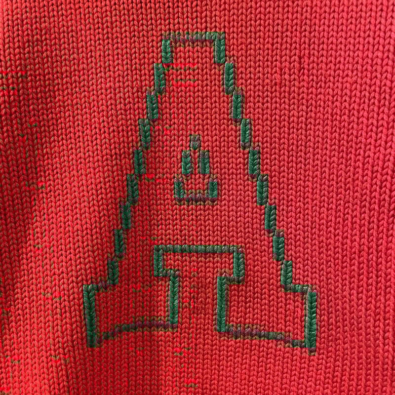 Vintage Lettered Sweater 40s- 赤 ヴィンテージレタードセータ