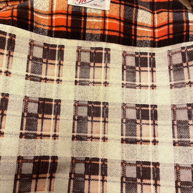 50s Mc call Vintage Print Nel Shirt プリントネルシャツ コ