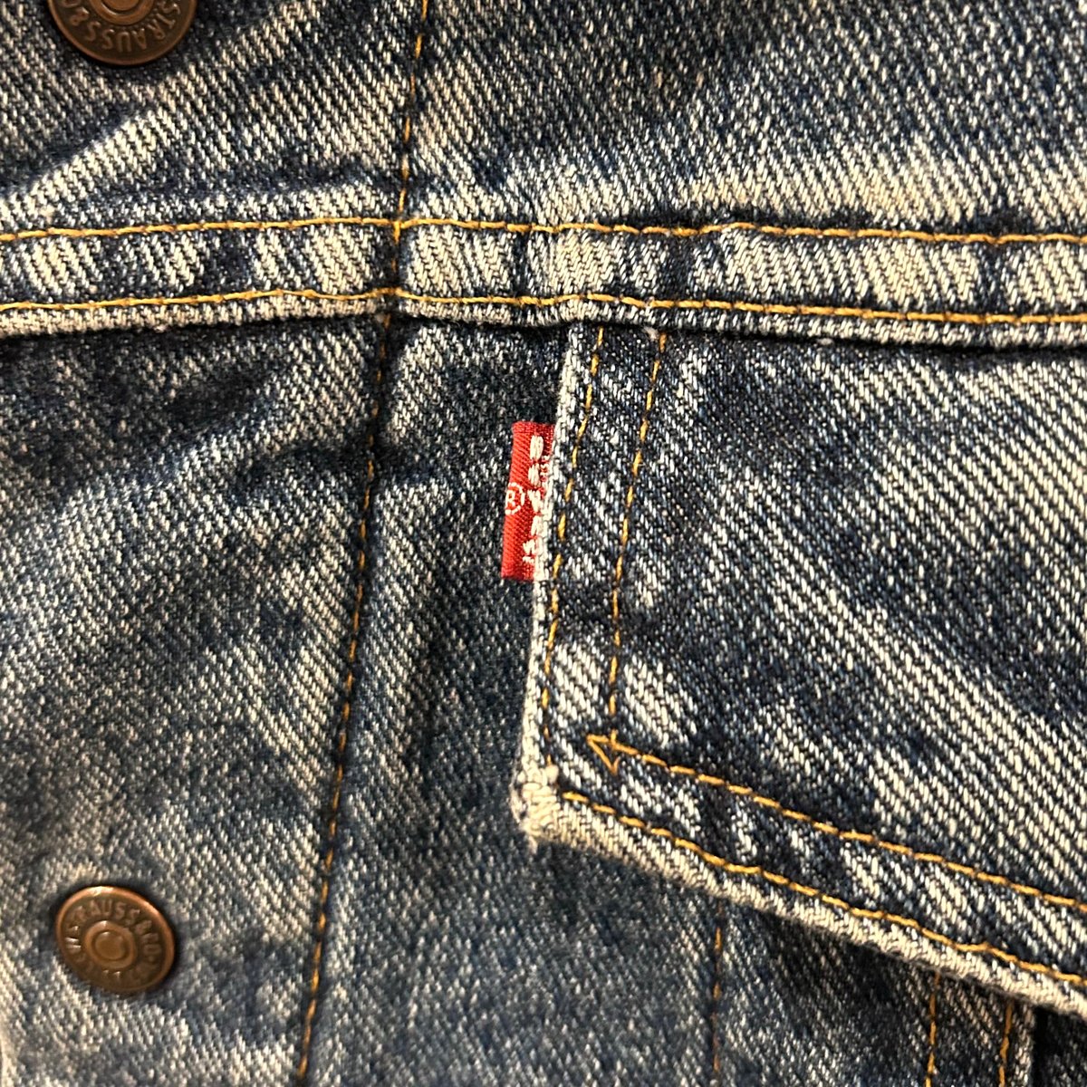 90s Levi's 70617 4891 デニムジャケット ネイティブ柄 90s Levi's 70617 4891 デニムジャケット ネイティブ柄