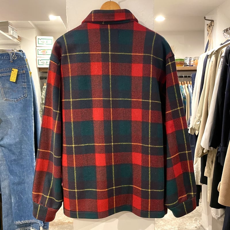 PENDLETON 70s USA製 ウールジャケット チェック柄 ペンドルトン (S0566