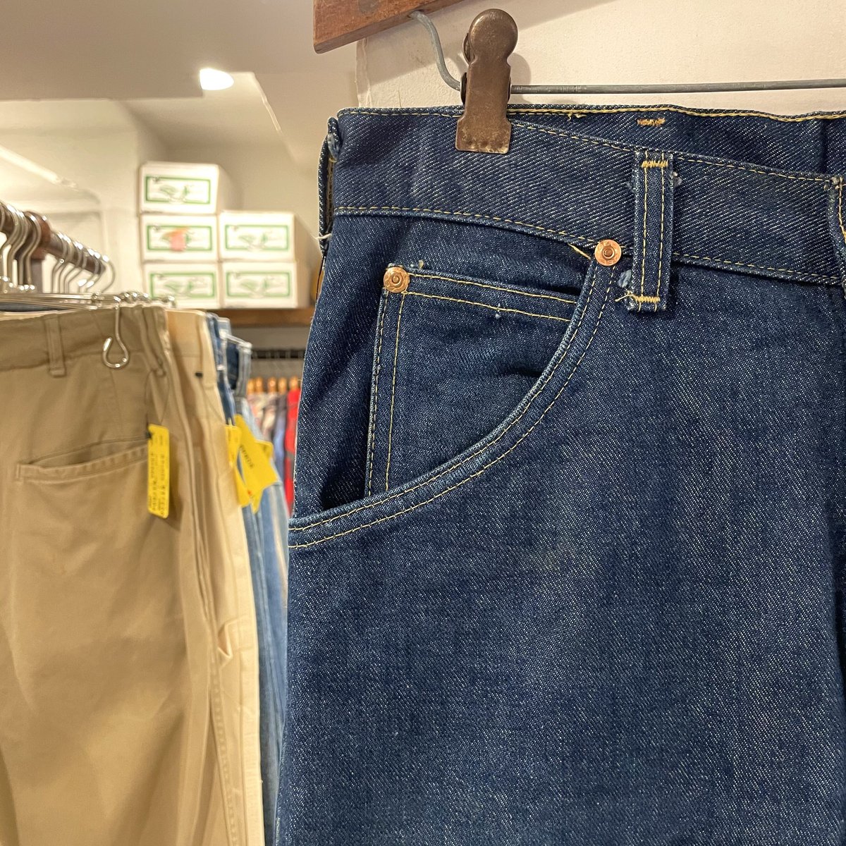 Lee 200-0041 リーライダース デニムパンツ リベット大文字刻印 Lee 200-0041 リーライダース デニムパンツ リベット大文字刻印