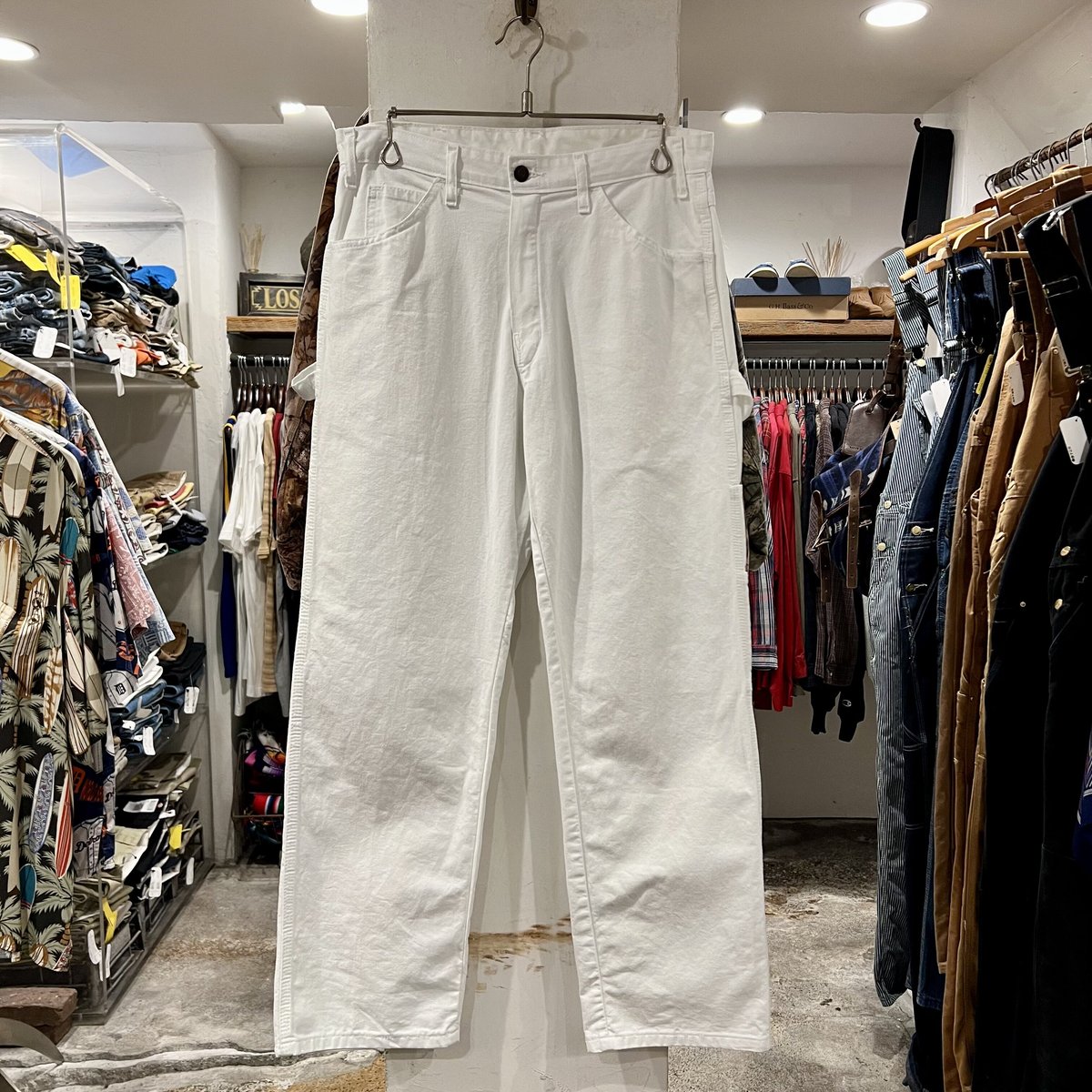 Dickies ペインターパンツ ディッキーズ ワークパンツ ホワイト