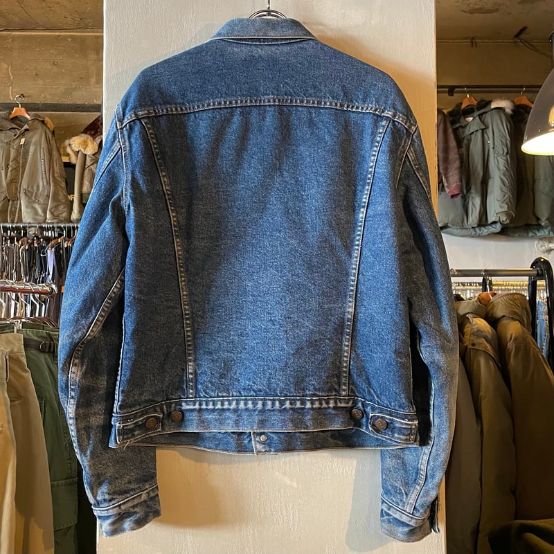 80s Levi's 70506 0316 デニムジャケット USA製 Size 42L ブラ 80s Levi's 70506 0316 デニムジャケット USA製 Size 42L ブラ