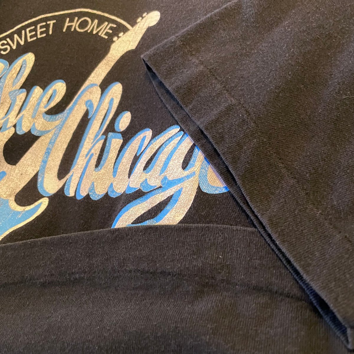80s FRUIT OF THE LOOM S/S Tシャツ USA製 Size L Blue