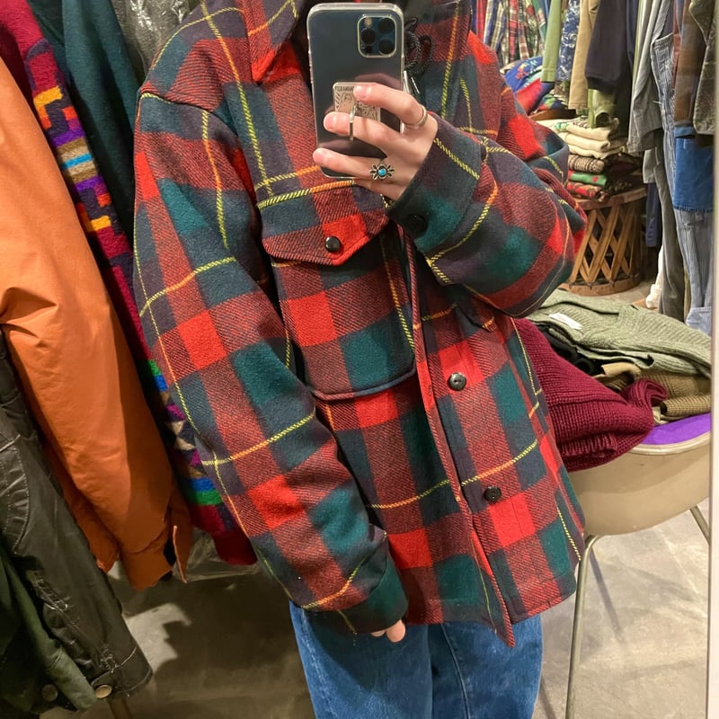 PENDLETON 70s USA製 ウールジャケット チェック柄 ペンドルトン PENDLETON 70s USA製 ウールジャケット チェック柄 ペンドルトン