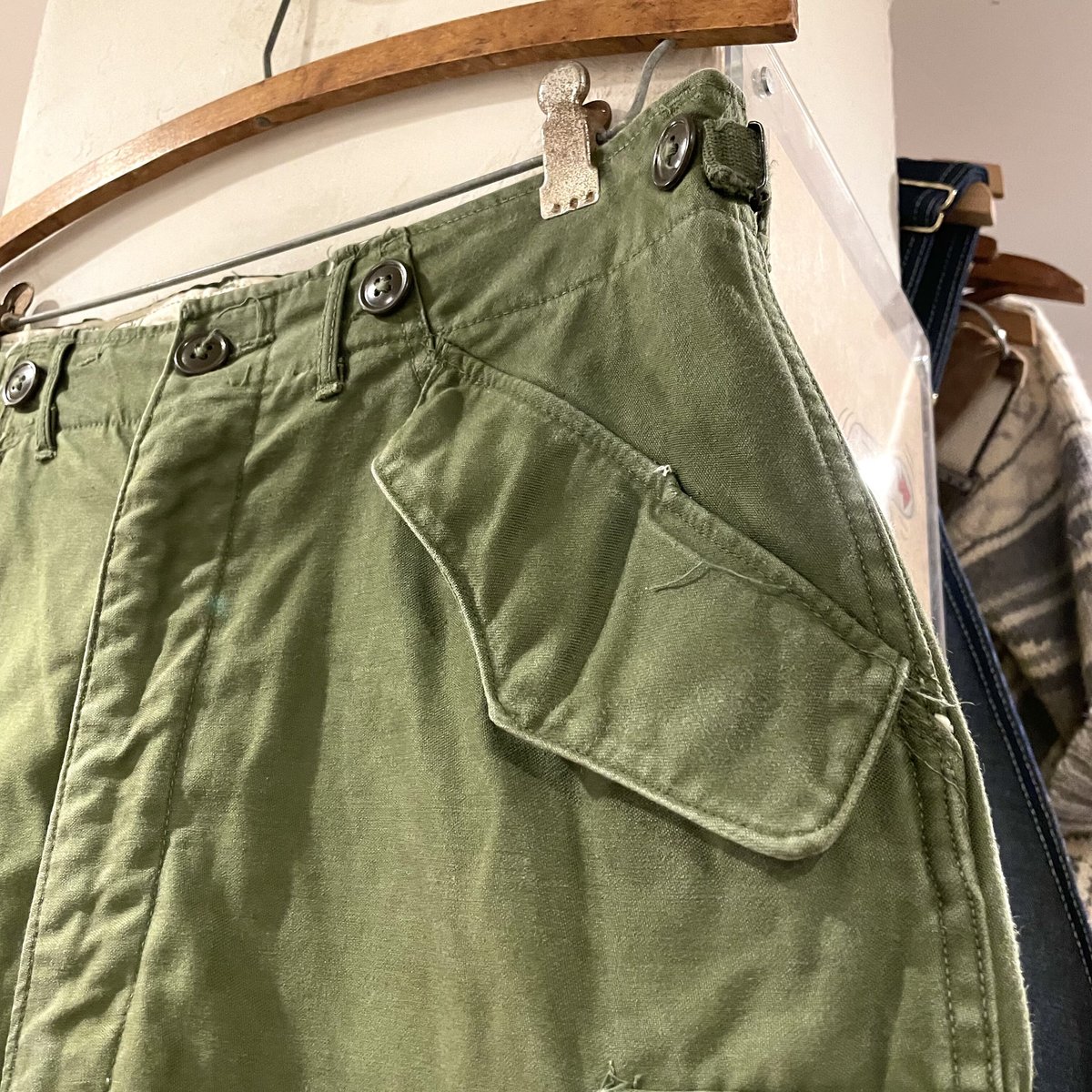 ヴィンテージ US.ARMYミリタリー 防寒パンツTALONジップ WILジップ