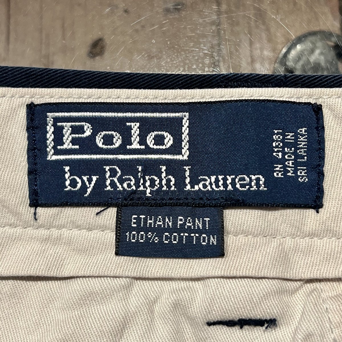 POLO by Ralph Lauren チノパン ポロチノ ラルフローレン タック