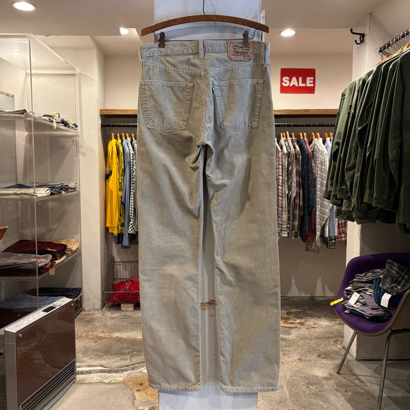 90s Levi's 551 6923 コーデュロイパンツ ユーロ リーバイス ベージュ
