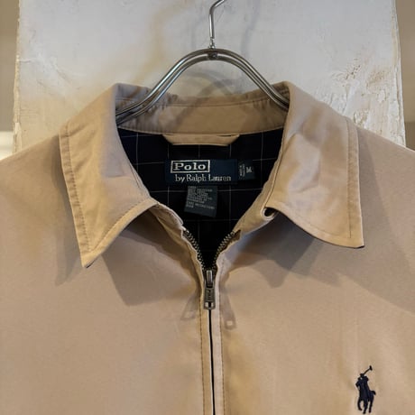 Polo Ralph Lauren　Swing Top　Size M　ラルフローレン　スウィングトップ　ベージュ　(S5248)