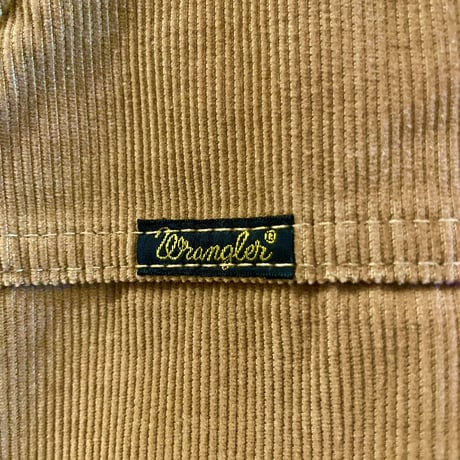 Wrangler　ボアライナー　コーデュロイベスト　80s　USA製　ラングラー　(S0364)