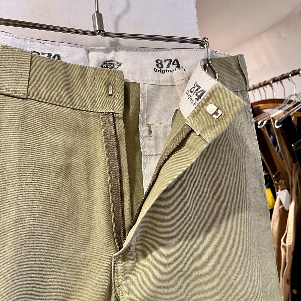 Dickies874 ワークパンツ ディッキーズ ベージュ W34×L32 (S3266 Dickies874 ワークパンツ ディッキーズ ベージュ W34×L32 (S3266