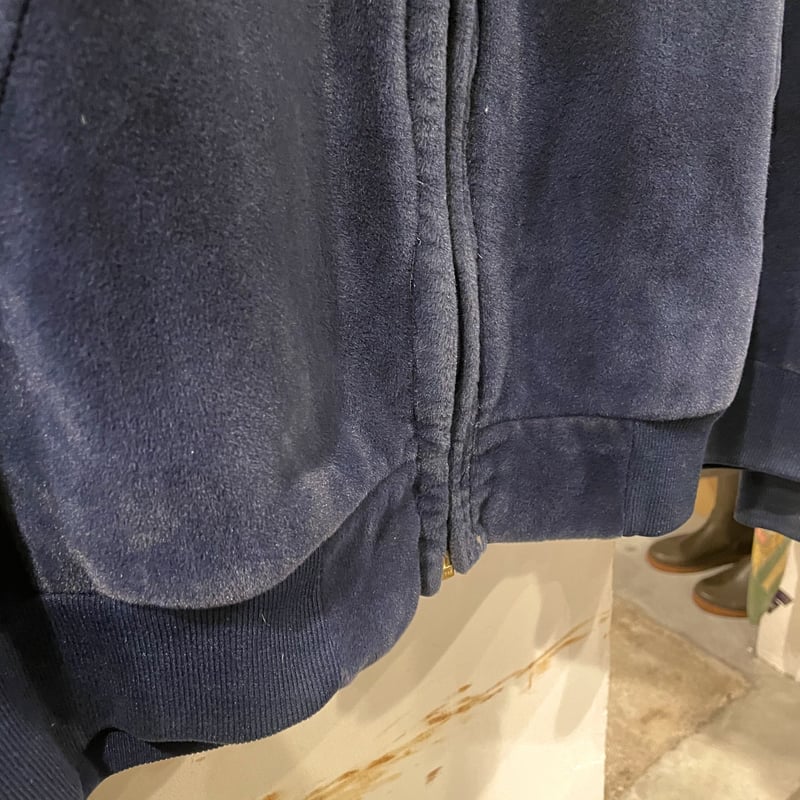 Carhartt ベロアパーカー フーディ ネイビー USA製 90s カーハート