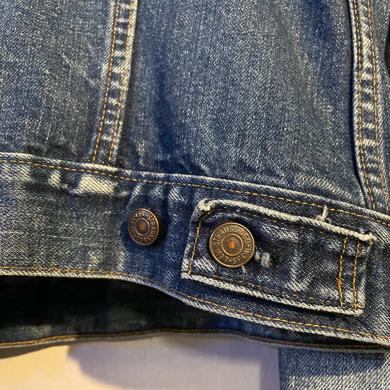 70s Levi's 70505 0217 デニムジャケット USA製 2ポケ Size 44 70s Levi's 70505 0217 デニムジャケット USA製 2ポケ Size 44
