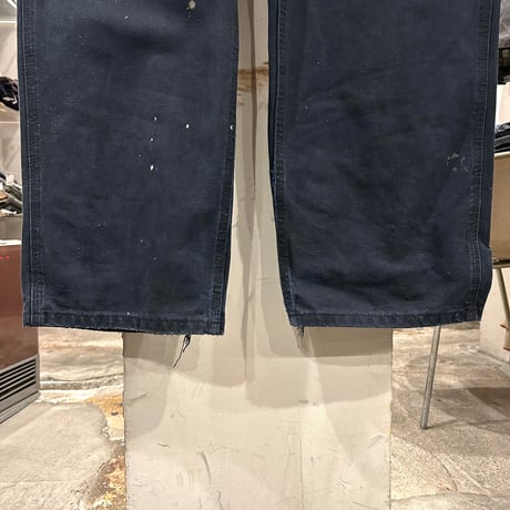 carhartt　ダック地　ペインターパンツ　カーハート　ブラック　雰囲気系　38×33　(S4396)