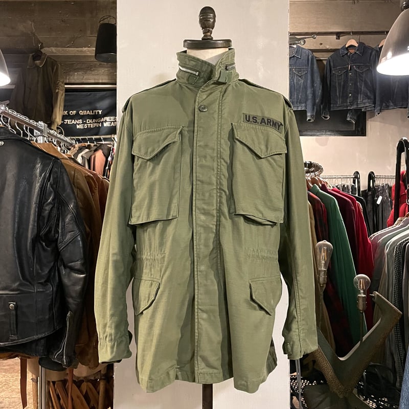60s US ARMY M-65 Field Jacket 2ndタイプ アルミジップ フィー
