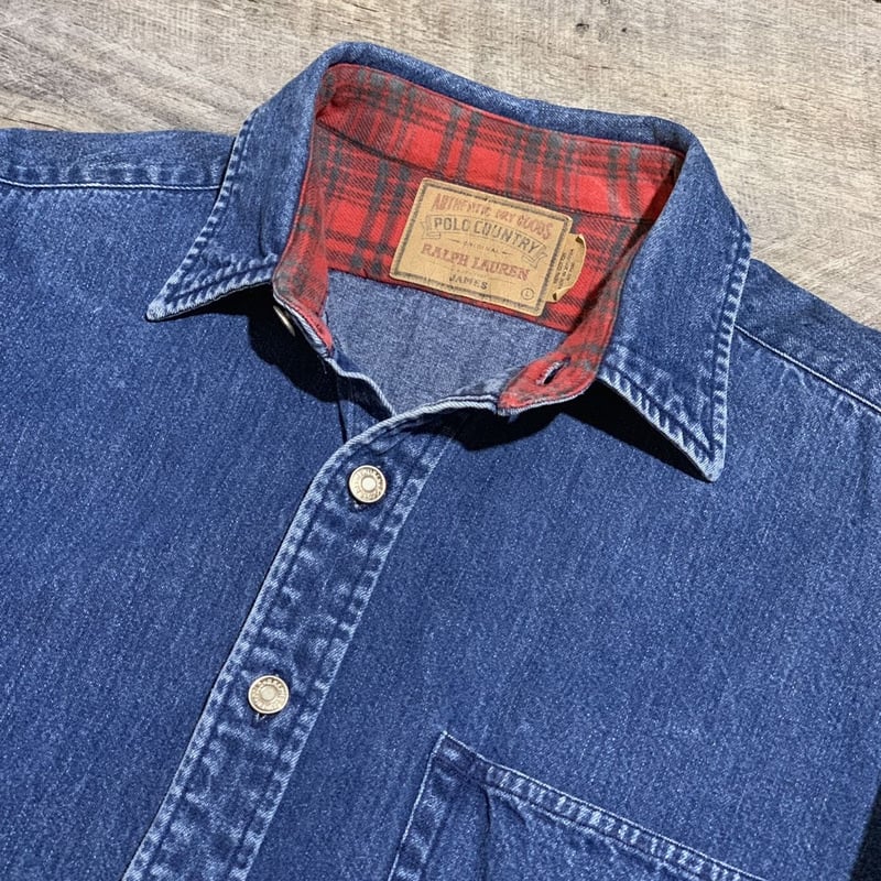 ポロカントリー デニムシャツ ラルフローレン | DUFF