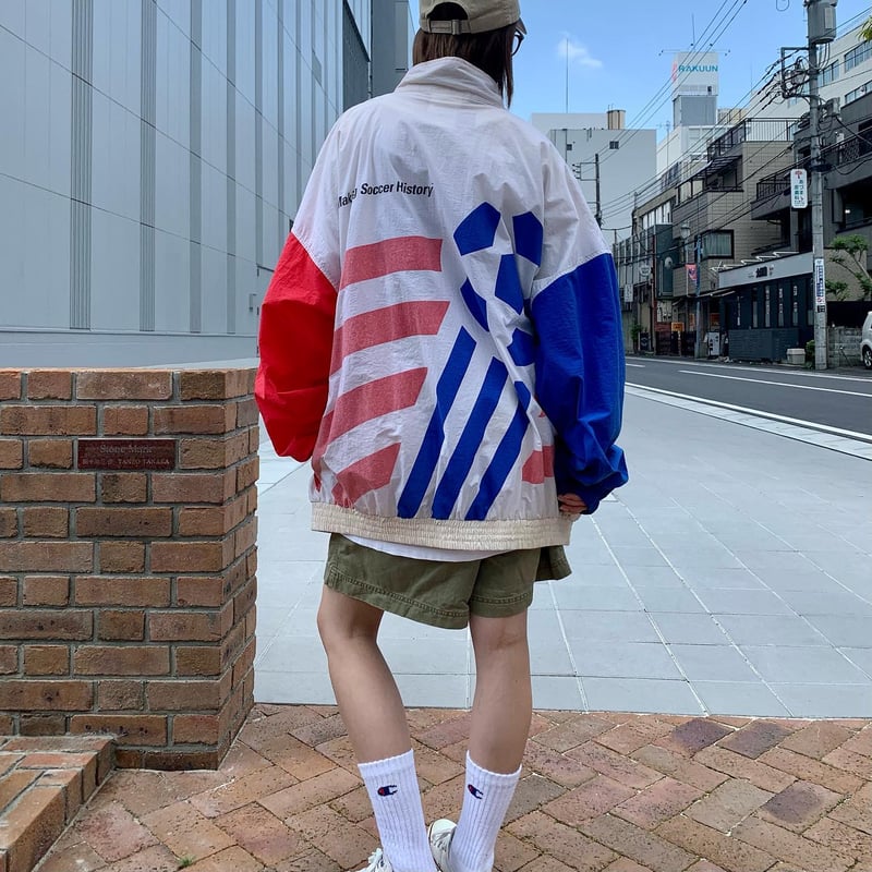 【激レア】 90s adidas USA ワールドカップ ナイロンジャケット