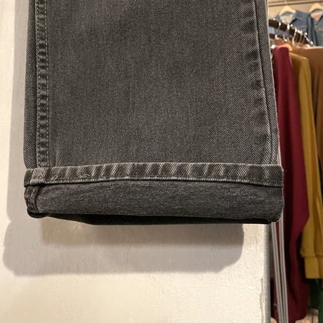 90s　Levi's 505　リーバイス　ブラックデニムパンツ　32×31　カナダ製　(S3818)