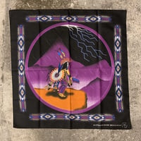Bandana　ヴィンテージバンダナ　新品　ネイティブ柄　USA製　177