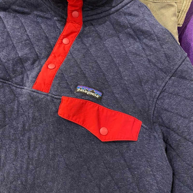 patagonia オーガニックコットン キルトスナップＴ プルオーバー ...