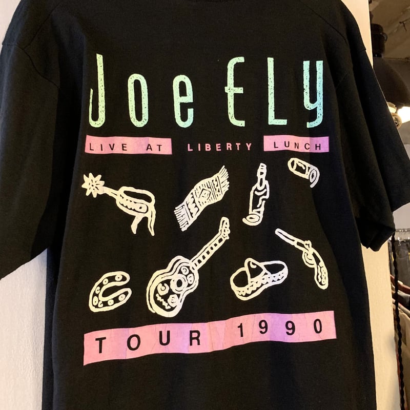 80s FRUIT OF THE LOOM Joe Ely バンドTシャツ USA製 バンT