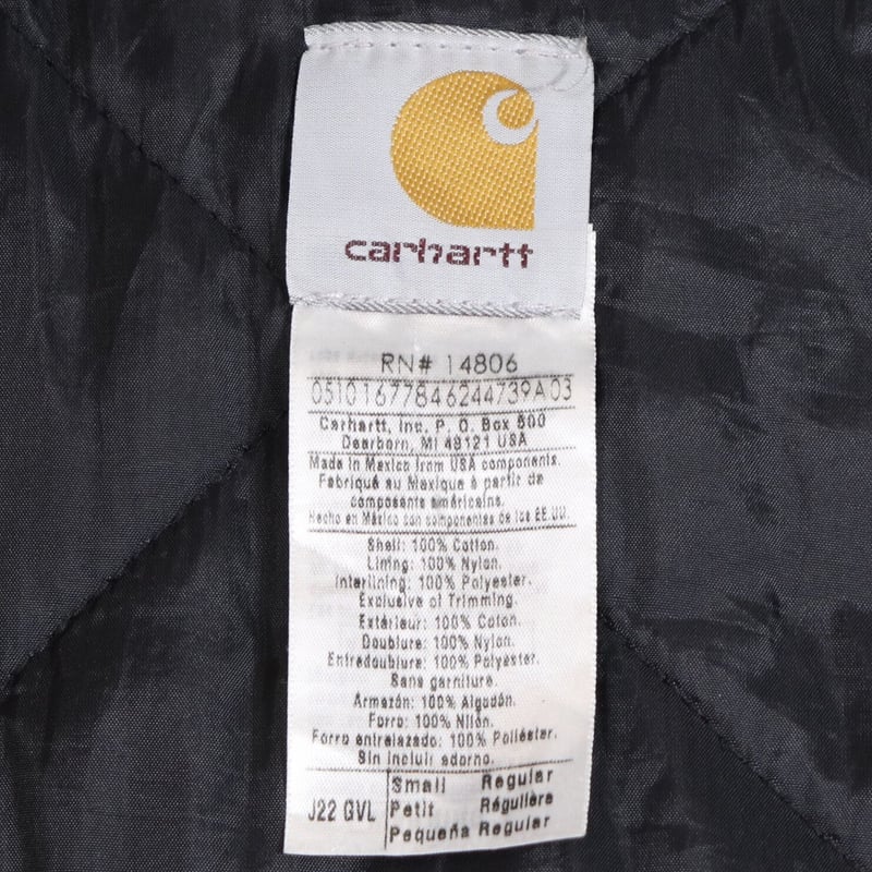 Carhartt トラディショナルジャケット ダック地 カーハート ダック