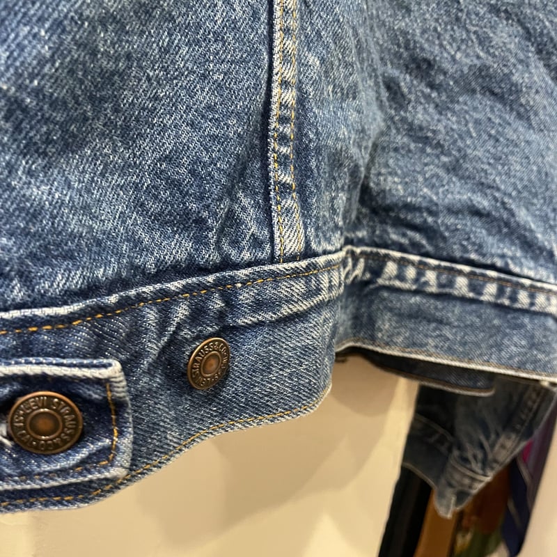 s Levi's  リーバイス デニムジャケット ネルライナー USA