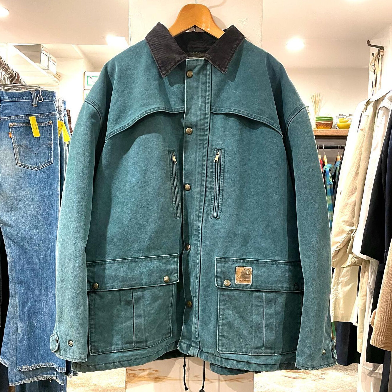 イ*ト様 carhartt 80sUSA製ダック地ワークジャケットダックカバーオ carhartt 80s USA製 ダック地 ワークジャケット ダックカバーオール