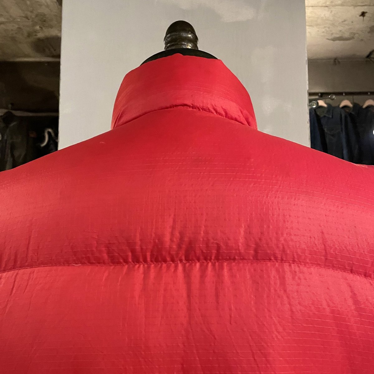 70s THE NORTH FACE ダウベスト 茶タグ USA製 ヴィンテージ 赤 70s THE NORTH FACE ダウベスト 茶タグ USA製 ヴィンテージ 赤