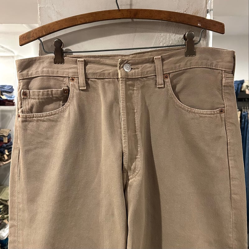 レアカラー Levi's501 ベージュ USA製 90s 80s ヴィンテージ 楽天市場】USA製 LEVI'S 501 90年代デッドストック カラーデニム