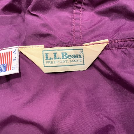 L.L.Bean　90s　USA製　アノラックパーカー　チロリアンテープ　エルエルビーン　(S0724)