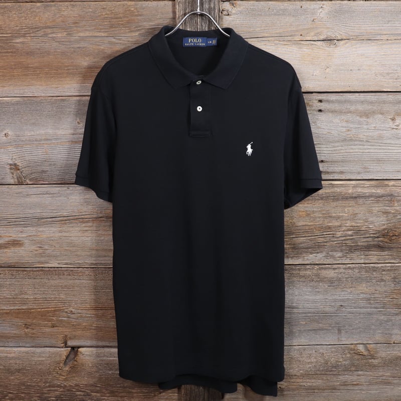 Polo Ralph Lauren バスケットボールポロシャツ黒 POLO RALPH LAUREN 【並行輸入品】ポロ ラルフローレン ポロシャツ