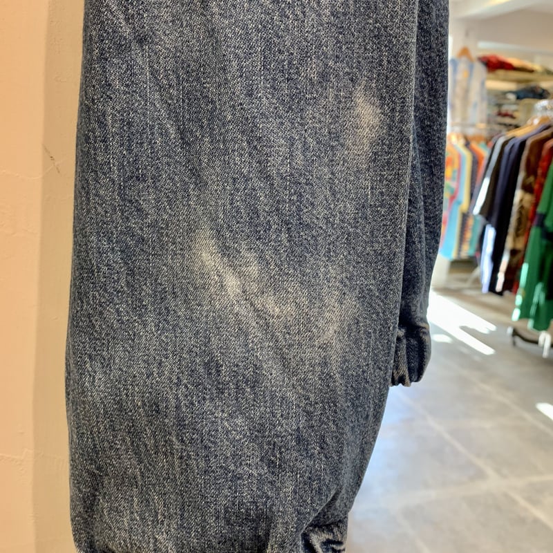 【訳あり品】90s ラルフローレン　デニム　チンスト　スウィングトップ 90's Polo Ralph Lauren Denim Swing Top 裏地付き L / ポロ