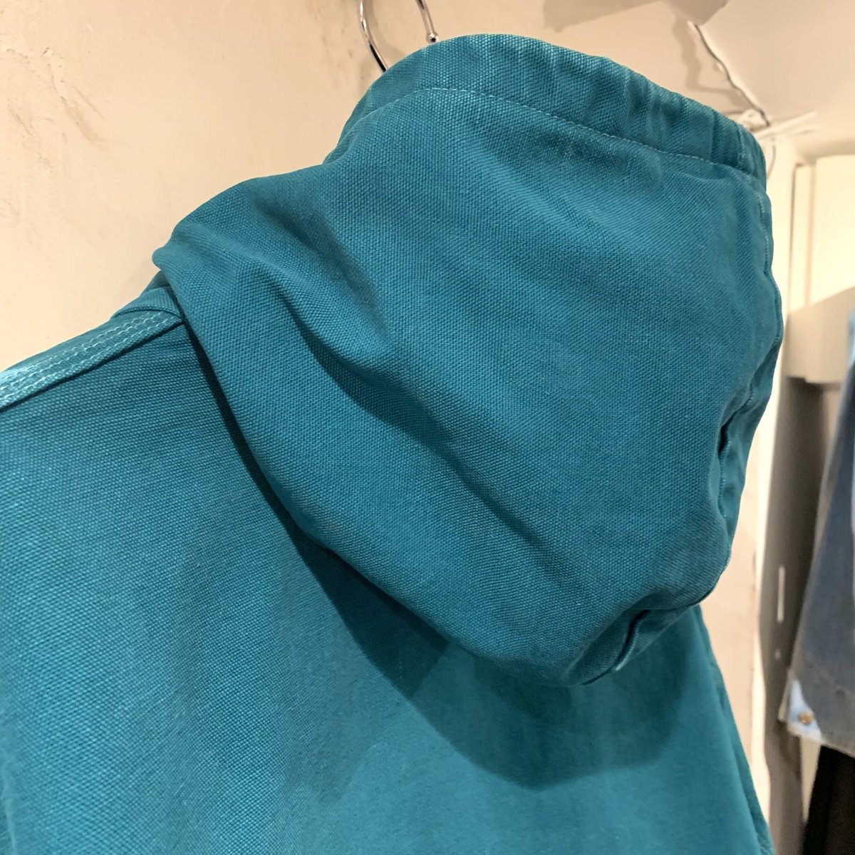 80s Carhartt カーハート アクティブジャケット ターコイズブルー