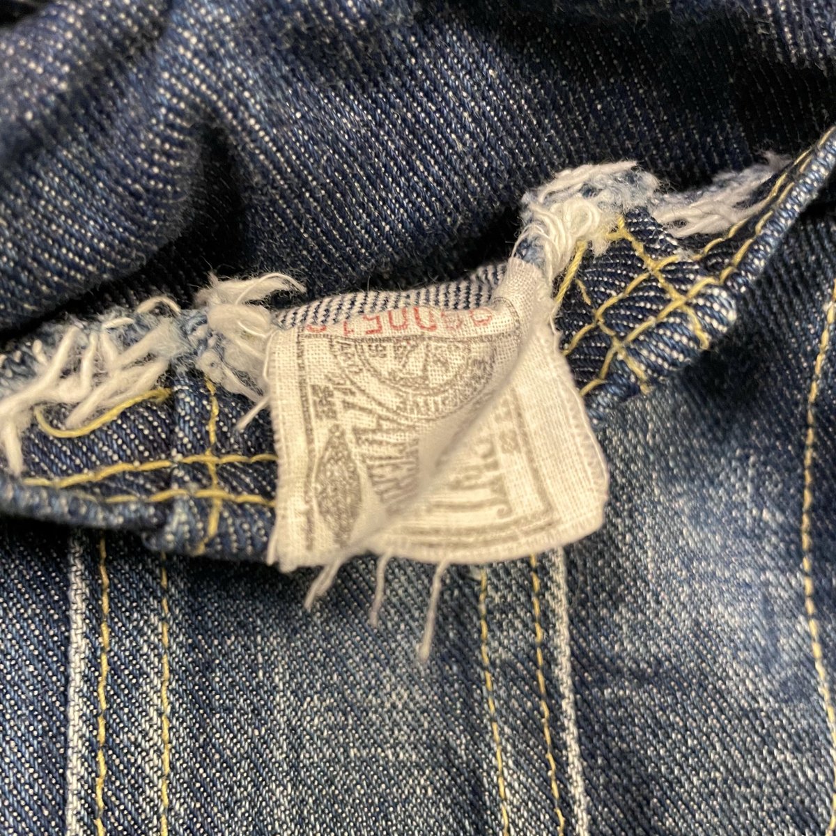 70s Lee 101-LJ STORM RIDER ピスネーム®︎ MRあり デニム 70s Lee 101-LJ STORM RIDER ピスネーム®︎ MRあり デニム