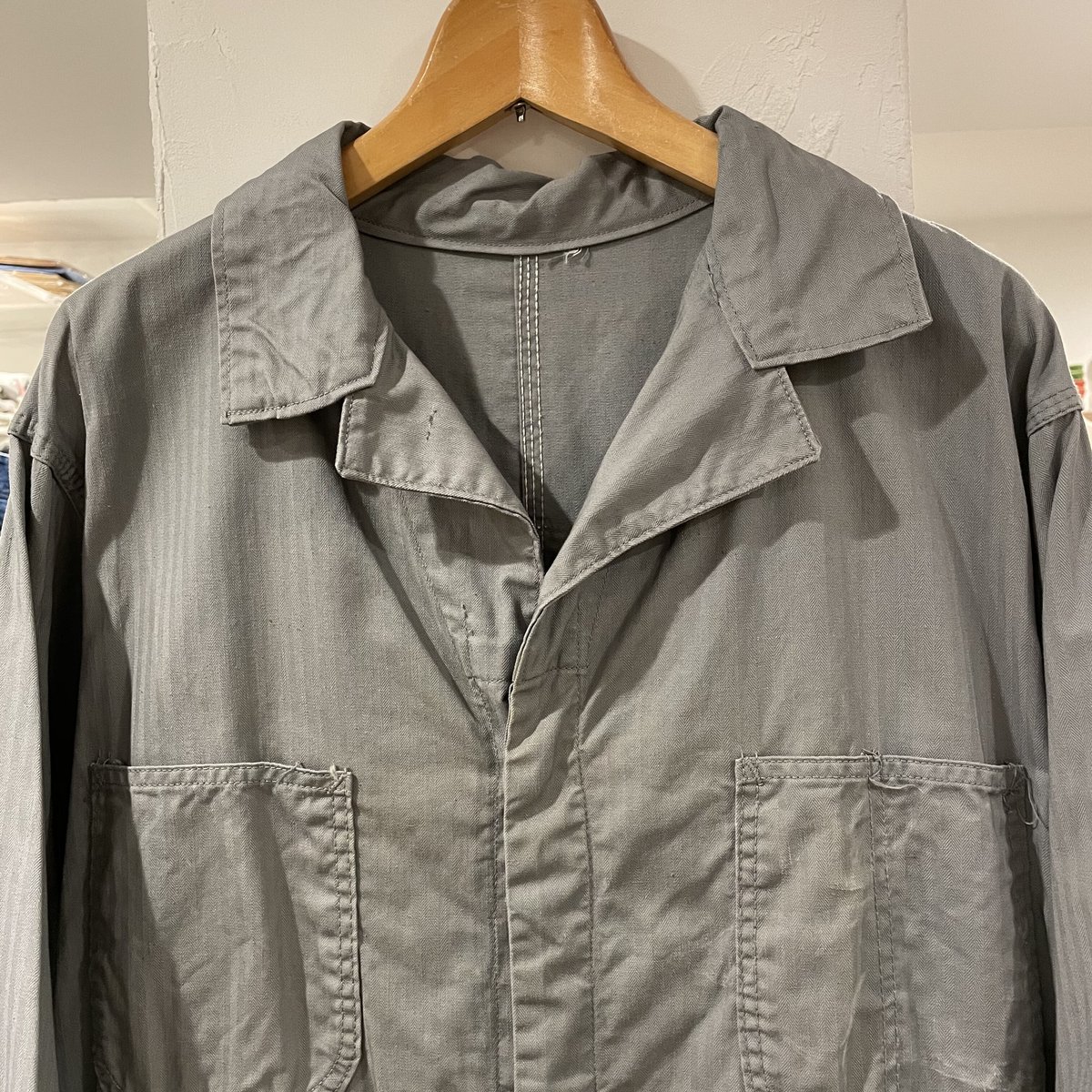 50's REDKAP レッドキャップ　ヘリンボーンショップコート RED KAP/別注 SHOP COAT｜Daytona Park(FREAK'S STORE公式通販)