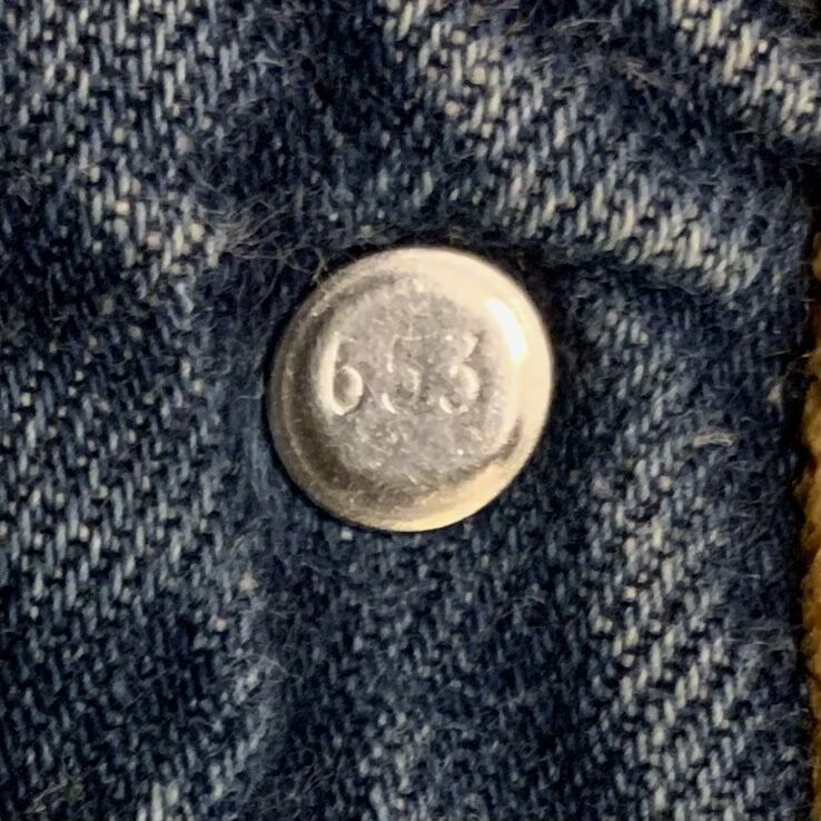 90s Levi's 501 リーバイス デニムパンツ ボタン裏653 1996年 USA製