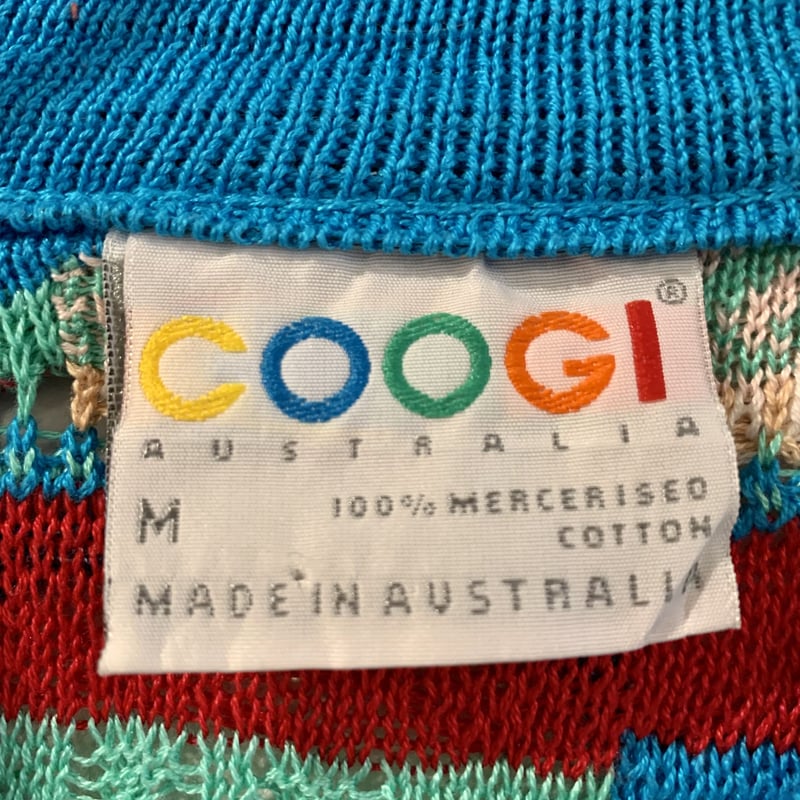 COOGI 3Dニット MERCERISEO COTTON ニットセーター クージー (S18 COOGI 3Dニット MERCERISEO COTTON ニットセーター クージー (S18