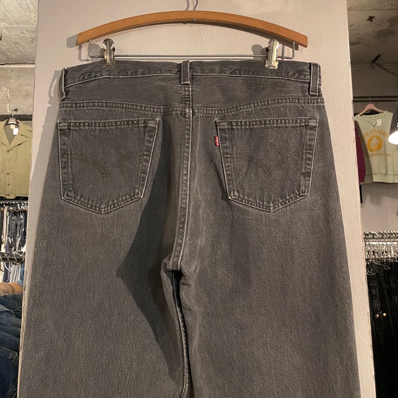90s Levi's 501 先染め ブラックデニムパンツ 35×33 USA製 1994