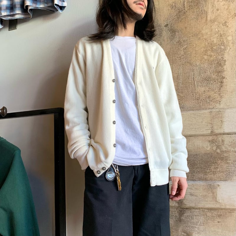 70s IZOD LACOSTE ラコステ アクリル カーディガン アイゾッド 70s IZOD LACOSTE ラコステ アクリル カーディガン アイゾッド
