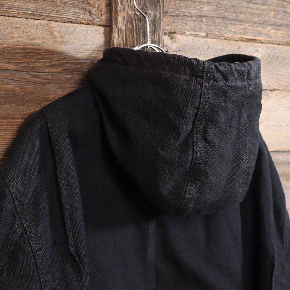 carhartt カーハート シエラジャケット ダックパーカー ブラック 中古・古着通販】CarHartt (カーハート) シエラジャケット