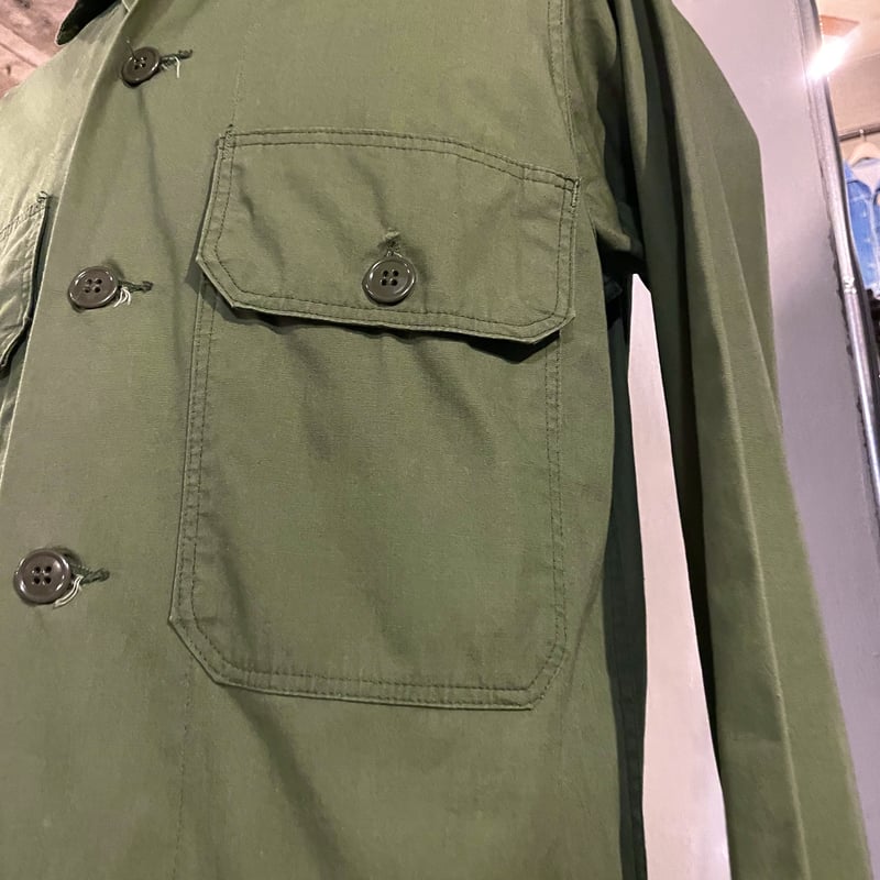 50s BVD ユーティリティシャツ コットンポプリン DEAD STOCK
