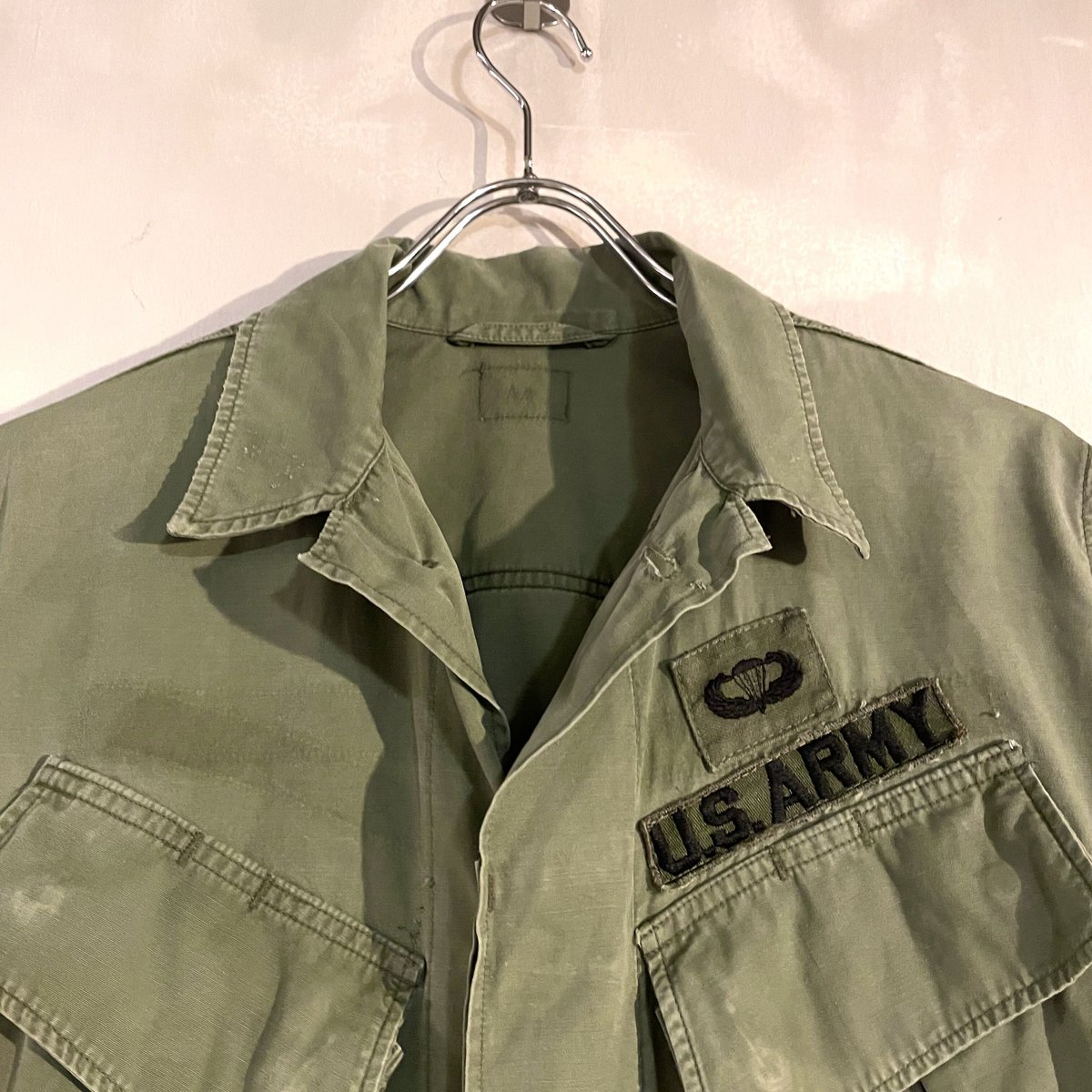 【ヴィンテージ】60s ジャングルファティーグ 3rd XS-R 前期 60s US ARMY Jungle Fatigue Jacket 3rdタイプ 前期 ファテ
