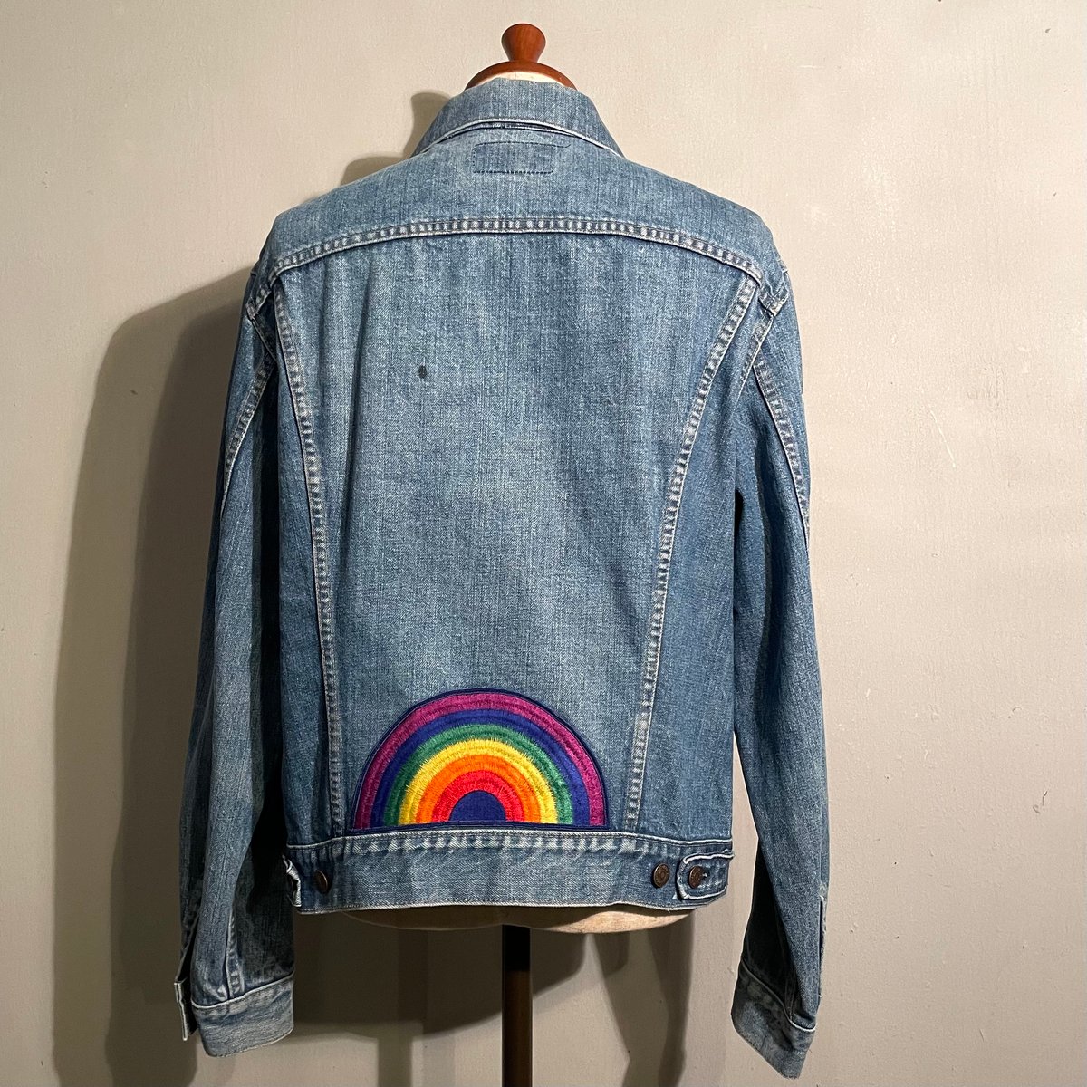 Levi's 70505 USA製 デニムジャケット 42 70s Levi's 70505 デニムジャケット USA製 Size 42 2ポケ 星条旗