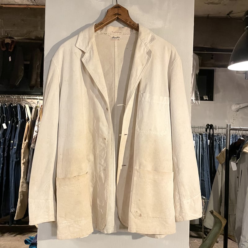 40s〜 Angelica Vintage Work Jacket チェンジボタン ワークジャ 40s〜 Angelica Vintage Work Jacket チェンジボタン ワークジャ