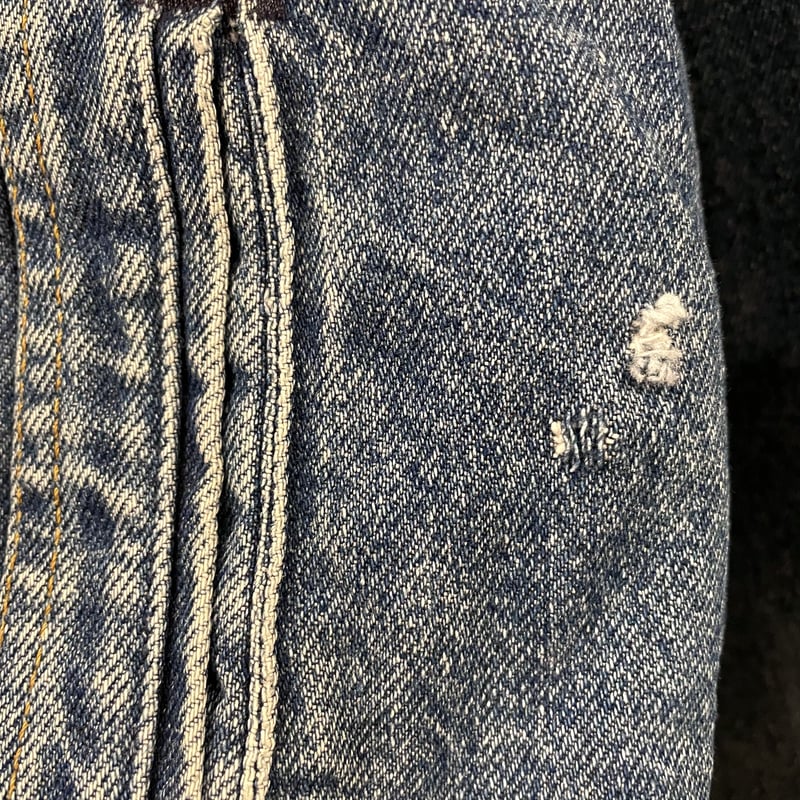 90s Levi's 70417 9332 リーバイス デニムジャケット ネル生地ライナー